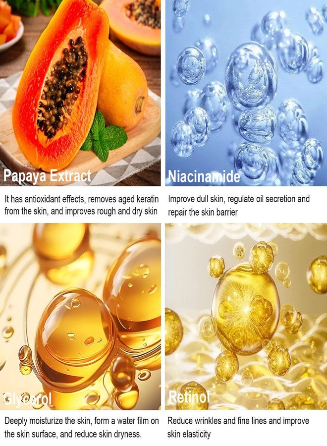 INSEEK Papaya Cream for Face, Hydrating Papaya Face Cream with Natural Extract, Long-Lasting Deeply Moisturizes & Nourish Skin, Lightweght and Fast-Absorbing, Gentle Formula for All Skin Types - Image 5